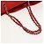 Borsa Tote Camelia a Catena CHANEL Pelle Caviar Rossa Argento CC Auth 142099V Rosso - vista 7