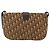 Borsa a Spalla in Tela Trotter Christian Dior Beige Oro Auth 157258 D'oro - vista 3