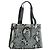 Borsa Tote GUCCI in tela e pelle nera Auth 156891 Nero