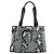 Borsa Tote GUCCI in tela e pelle nera Auth 156891 Nero - vista 2