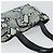 Borsa Tote GUCCI in tela e pelle nera Auth 156891 Nero - vista 6