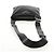 Borsa a Spalla PRADA Nylon Nero Argento Autentica 153653V - vista 7