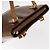 LOUIS VUITTON Borsa a Mano Houston Monogram Vernis Bronzo M91122 LV Auth BA8602 - vista 6
