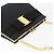 Borsa a Spalla Vala in Pelle Nera e Oro di Salvatore Ferragamo Auth 157062 Nero D'oro - vista 6