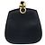 Borsa a Spalla Gancini in Pelle Salvatore Ferragamo Blu Navy Oro Auth 157634 D'oro - vista 3