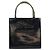 Borsa a Mano Salvatore Ferragamo Smalto Nero Oro Auth 143675 D'oro - vista 2