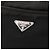 Borsa a Spalla PRADA Nylon Nero Argento Autentica ka765 - vista 18