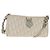 Borsa a Spalla Romantica Trotter Christian Dior PVC Bianco Argento Auth 155320V