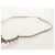 Borsa a Spalla Romantica Trotter Christian Dior PVC Bianco Argento Auth 155320V - vista 10
