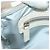 Borsa a Spalla Romantica Trotter Christian Dior PVC Bianco Argento Auth 155320V - vista 24