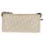 Borsa a Spalla Romantica Trotter Christian Dior PVC Bianco Argento Auth 155320V - vista 3