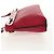 LOEWE Anagram Missy Piccola Borsa a Spalla in Pelle Rossa Argento Auth 153712V Rosso - vista 3