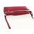 LOEWE Anagram Missy Piccola Borsa a Spalla in Pelle Rossa Argento Auth 153712V Rosso - vista 5