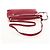 LOEWE Anagram Missy Piccola Borsa a Spalla in Pelle Rossa Argento Auth 153712V Rosso - vista 6