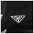 PRADA Borsa a mano in nylon 2 vie nera argento Auth BA8835 Nero - vista 16
