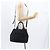 PRADA Borsa a mano in nylon 2 vie nera argento Auth BA8835 Nero - vista 24