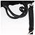 PRADA Borsa a mano in nylon 2 vie nera argento Auth BA8835 Nero - vista 7