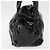 Borsa a Mano GUCCI Smalto Nero Oro 197020 Auth BA8750 D'oro - vista 4