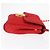 PRADA Bolso de Hombro con Cadena Nylon Rojo Dorado Auth 156490 Roja - vista 4