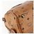 Borsa Boston Mini Vicetos Logogram MCM in pelle PVC marrone e oro Auth 151771 D'oro - vista 11