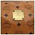 Borsa Boston Mini Vicetos Logogram MCM in pelle PVC marrone e oro Auth 151771 D'oro - vista 14