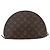 LOUIS VUITTON Pochette Cosmetica Demi Ronde Monogram M47520 LV Auth BA9183 Monogramma - vista 3