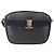 Borsa a Spalla Vala in Pelle Blu Navy e Oro Salvatore Ferragamo Auth ka930 D'oro - vista 2
