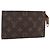 LOUIS VUITTON Pochette Bucket Monogram PM Accessorio LV Auth 159692 Monogramma