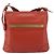 Chloé Bolsa de Ombro de Couro Laranja Auth BA8858 - vista 2