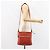 Chloé Bolsa de Ombro de Couro Laranja Auth BA8858 - vista 23