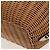 Borsa Cesta PRADA in vimini pelle bianca beige argento autentica mr1668SAM Bianco - vista 15