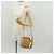 Borsa Cesta PRADA in vimini pelle bianca beige argento autentica mr1668SAM Bianco - vista 27