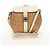 Borsa Cesta PRADA in vimini pelle bianca beige argento autentica mr1668SAM Bianco - vista 28