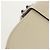 Borsa Cesta PRADA in vimini pelle bianca beige argento autentica mr1668SAM Bianco - vista 7