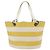 Borsa Tote Burberry Blue Label in tela gialla Auth 151770 - vista 3