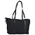 Prada Tote Bag aus schwarzem Nylon mit Silber authentisch 151531