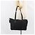 Prada Tote Bag aus schwarzem Nylon mit Silber authentisch 151531 - Ansicht 23