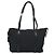 Prada Tote Bag aus schwarzem Nylon mit Silber authentisch 151531 - Ansicht 3