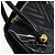 CHANEL Borsa a Mano V Stitch Smalto Nero Oro CC Auth BA8975 D'oro - vista 14