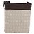 Bulgari Bolsa de Ombro BVLGARI Logo Mania Lona Bege Prata Auth 148587V - vista 2