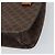 Céline Borsa a mano in tela Macadam Medallion CELINE in pelle PVC marrone oro Auth 156441 D'oro - vista 12