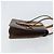 Céline Borsa a mano in tela Macadam Medallion CELINE in pelle PVC marrone oro Auth 156441 D'oro - vista 4