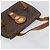 Céline Borsa a mano in tela Macadam Medallion CELINE in pelle PVC marrone oro Auth 156441 D'oro - vista 6