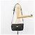 Gucci Borsa Micro GG Supreme in PVC pelle nera e oro 001 58 0443 Auth 156437 Nero D'oro - vista 21