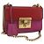 Borsa a Spalla in Pelle Rossa e Oro GUCCI 409487 Auth ka847 Rosso D'oro