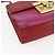 Borsa a Spalla in Pelle Rossa e Oro GUCCI 409487 Auth ka847 Rosso D'oro - vista 11