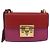 Borsa a Spalla in Pelle Rossa e Oro GUCCI 409487 Auth ka847 Rosso D'oro - vista 2