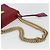 Borsa a Spalla in Pelle Rossa e Oro GUCCI 409487 Auth ka847 Rosso D'oro - vista 7