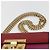 Borsa a Spalla in Pelle Rossa e Oro GUCCI 409487 Auth ka847 Rosso D'oro - vista 8