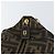 Borsa a mano in tela Zucca FENDI nera marrone oro Auth 155701 Nero D'oro - vista 17